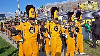 Alabama State MMH  Marching In  Port City Classic 2024 [upl. by Tristas]