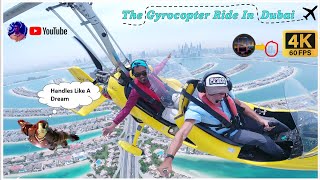 The Gyrocopter Experience In Dubai  4K 60fps  skylord gyrocopter coolrides flyingbeast [upl. by Camilla]