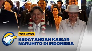 Kunjungi Indonesia Kaisar Naruhito Disambut Pelajar Jepang [upl. by Deerdre]