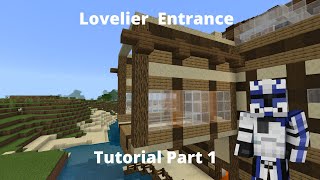 Building Stampys Lovelier World 23  Entrance Part 1 [upl. by Ramilahs]