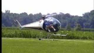 Helicopter pilot loses control on takeoff [upl. by Deden345]