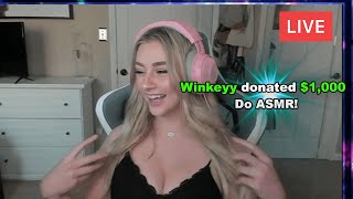 Donating 1000 To Twitch Streamers if they do ASMR [upl. by Aerdnaek806]