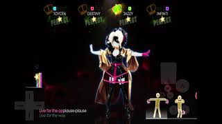 Lady Gaga Applause Just Dance 2014 Wii Gameplay [upl. by Witcher623]