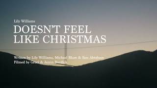 Doesnt Feel Like Christmas Official Lyric Video [upl. by Hutson]