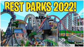 Theme Park Tycoon 2s BEST PARKS 2022 😳 [upl. by Obaza]