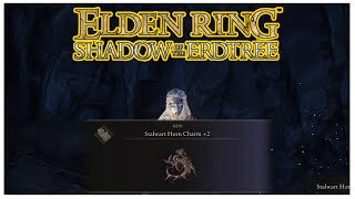 Elden Ring Stalwort Horn Charm 2 Location Easy Guide Shadow of the ErdTree DLC Overpowered [upl. by Aihsenal358]