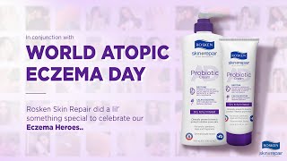 Rosken Skin Repair celebrates all Eczema Heroes out there [upl. by Alton]