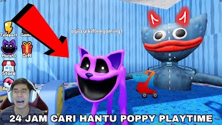 24 JAM CARI HANTU POPPY PLAYTIME 😈😱 [upl. by Sheets822]