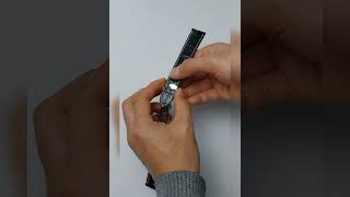 How to use a butterfly clasp on a watch strap [upl. by Guarino777]