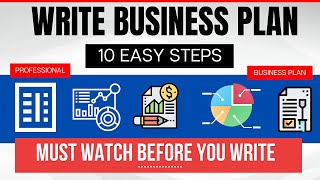 How to Write a Business Plan Step by Step in 2024 [upl. by Bridgid]