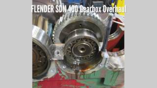 FLENDER SDN 400 Gearbox Overhaul [upl. by Henrietta]