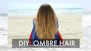 DIY OMBRE HAIR super facil [upl. by Liss150]