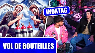 INOXTAG EXPLIQUE SON VOL DE BOUTEILLES DOXYGENES😱😱😱😱😱 inoxtag inox inoxtag2 [upl. by Phyl]