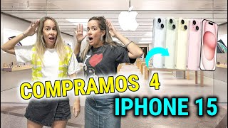 COMPRANDO 4 IPHONE 15 PRO Doble Twins [upl. by Eimmis]