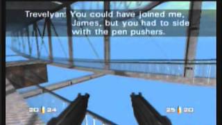 Goldeneye 007 N64 Antenna Cradle 00 Agent Walkthrough Commentary HD [upl. by Lek]