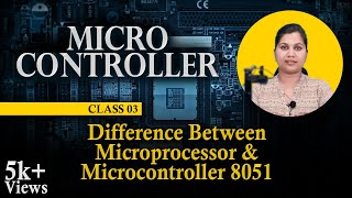 Difference Between Microprocessor and Microcontroller [upl. by Nared624]