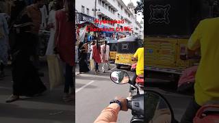 Hyderabad traffic raviraj26427 youtubeshorts video viral trending hyderabad charminar [upl. by Eidoc462]