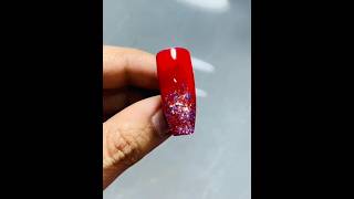 Nailart red splash reelsworldpostpositivitytrendingfashionlovereelsshortvideoshortviral [upl. by Schoof885]