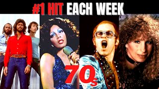 Nr 1 Hits 1970  79 each week 70s [upl. by Lupita540]