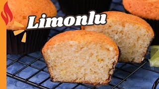 Limonlu Cupcake Tarifi  Nasıl Yapılır [upl. by Ahsikit]