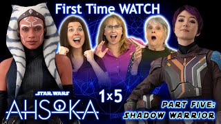 ANAKIN Ahsoka 1x5 REACTION Part Five Shadow Warrior  FIRST TIME WATCHING [upl. by Rentschler]