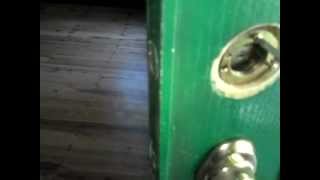 How to remove a Lori double deadbolt PART 2 [upl. by Illah]