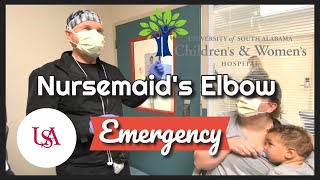 Nursemaids Elbow Emergency [upl. by Ettevahs77]