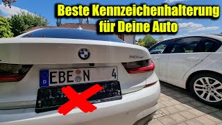 Beste Kennzeichenhalterung für Deine Auto [upl. by Amsirahc372]