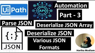 How to fetch the Values from JSON using Deserialize JSON amp Deserialize JSON Array Activities  Part3 [upl. by Angelique182]