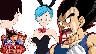 Vegeta Reacts To BULMA needs GOHAN help [upl. by Alveta948]