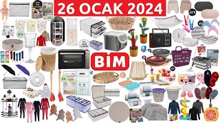 RESMİ KATALOGDAN ✅ BİM 26 OCAK 2024  EFSANE ÇEYİZ MUTFAK EŞYALARI BİM İNDİRİM BİM AKTÜEL ÜRÜNLER [upl. by Plunkett]