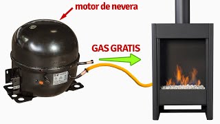 Convierto un compresor de refrigerador en un Cargador de Gas  GAS GRATIS  Liberty Gas [upl. by Llednahs]