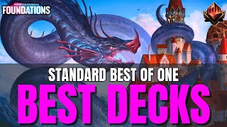 🚨Foundations BEST MTG Decks Standard Best of One Bo1  Meta Guide Week 2 [upl. by Gates92]