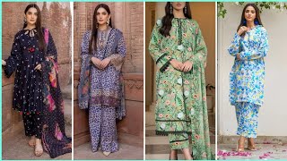 40Very Stylish Same Print Shalwar Kameez Designs For Summer 2024 Salwar Kameez Designs [upl. by Devona]