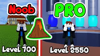 Blox Fruits Noob to Pro BUT with AWAKENED Magma Fruit Level 1 To MAX Level  Part 2 [upl. by Philina]