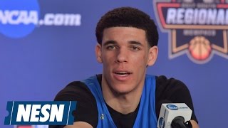 Lonzo Ball Shows Off Rapping Skills In New Song [upl. by Meid]