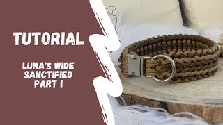 Luna‘s wide sanctified Tutorial  Part I  Paracord Knoten Anleitung [upl. by Rebel]