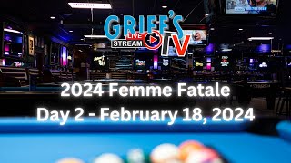 2024 Femme Fatale  Day 2  February 18 2024 [upl. by Ruthven941]