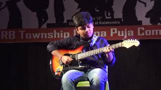 MASTER DAS PLAYNG GUITAR IN SARAD SHUBHECHCHHA SILVER JUBILEE CELEBRATIONS 2024 [upl. by Tennes]