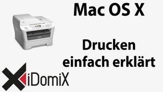 Mac Basics Drucken mit dem Mac erweiterte Optionen und Einstellungen [upl. by Zannini683]