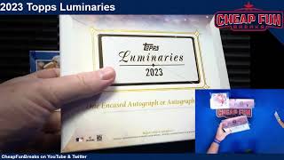 2023 Topps Luminaries [upl. by Igiul966]