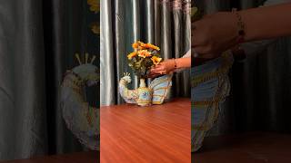 Beautiful Peacock Flower Vase Recycled Craft short youtubeshort reel viral trending diycrafts [upl. by Cadmann]