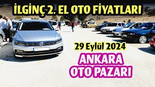 ANKARA OTO PAZARI  29 EYLÜL 2024  2 El Otomobil Fiyatları ve Araba Piyasası  İkinci El Düşüyor [upl. by Ezana660]