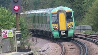 trains at Wivesfiled Redhill Tonbridge and westenghanger BML ampSEML 170924 [upl. by Justine]