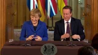 Angela Merkel Queen of Europe  not Camerons auntie [upl. by Acinnod595]