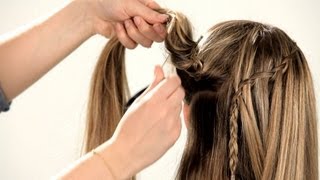 How to Do a Waterfall Braid  Braid Tutorials [upl. by Nawed847]