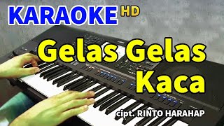 GELAS GELAS KACA  Nia Daniaty  KARAOKE HD [upl. by Eilraep]