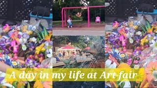 Ready to be INSPIRED Ann Arbor art fair vlog trending artfair annarbor trending inspiration [upl. by Brechtel]