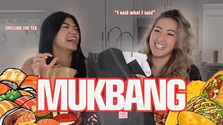 MUKBANG  SPILLING THE TEA [upl. by Desdee]