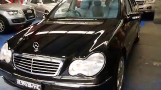 2001 MercedesBenz C180 Kompressor Avantgarde W203 [upl. by Volpe]